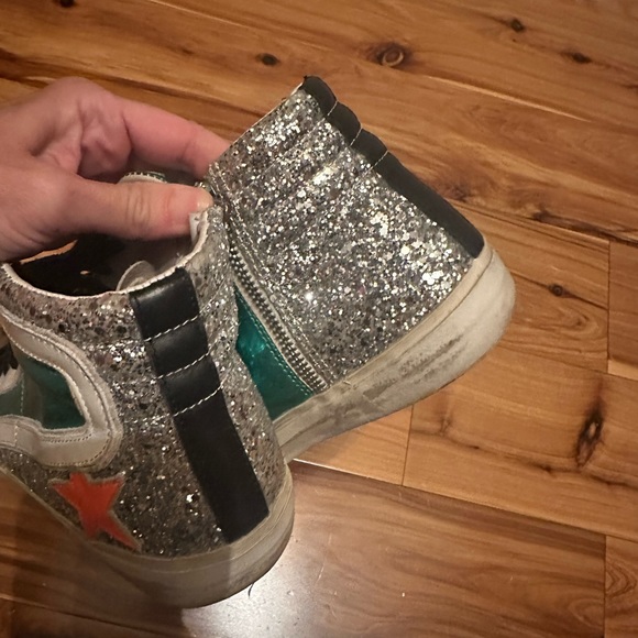 Golden Goose Slide size 37 orange green silver - Picture 4 of 6